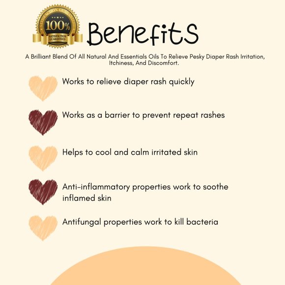 Natural Diaper Rash Relief | Anti Inflammatory Oil - Picture 4 of 5